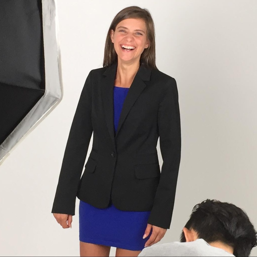 Express Blazer Jacket Black Small